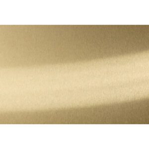 Monogram 36" RH Column Panel Brass Designer Collection