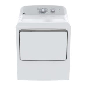 GE® 6.2 Cu Ft. Capacity DuraDrum Electric Dryer White